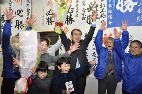 大正6年創刊｜播磨時報｜赤穂市長選は無投票 現職牟礼氏が2期目再選