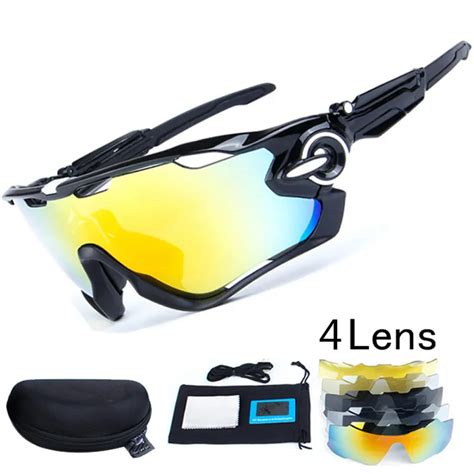 Uv400 Unisex Cycling Sunglasses Outdoor Sport Mtb Bike Racing Glasses O