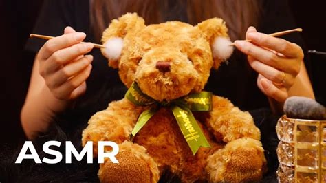 Asmr Bakery Asmr Taking Care Of Teddy Head Massage Facial Cleansing