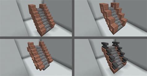 My Staircase Railing Ideas R Minecraft