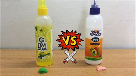 Fevicol V S Fevigum Slime Which Is The Best Craftwitharjun Youtube