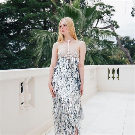 Elle Fanning Paco Rabanne Cannes Party Photo Shoot May Celebmafia