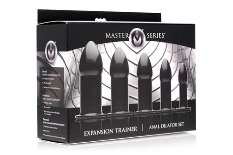 Graduated Anal Trainer Plug Set Buy Now