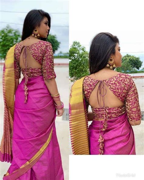 Designer Blouse Back Neck Designs For Stylish Look K4 Fashion