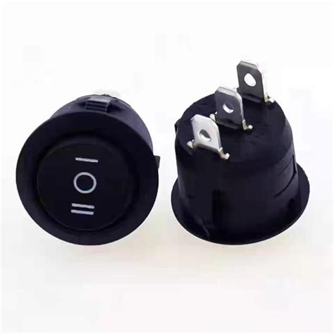 Jual Saklar Switch Tombol Bulat On Off On 3 Pin Motor Mobil Lampu