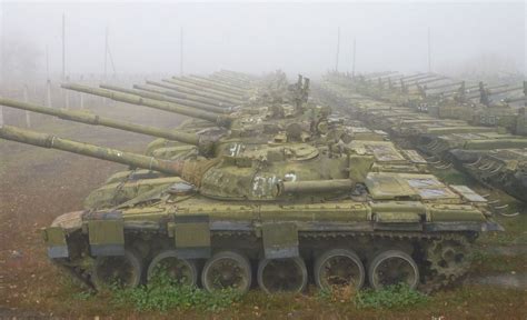 Russian Tank Shortage Old Reserves Struggle To Bolster The Front