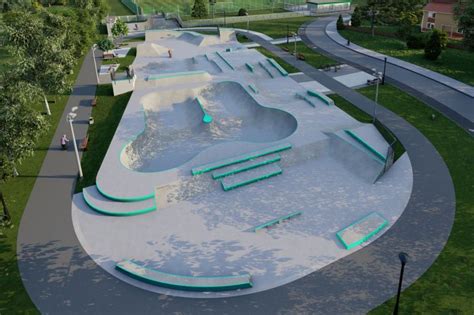 Skatepark Betonowy Zielonka News Projektowanie I Budowa