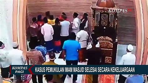 Imam Masjid Di Bekasi Dipukul Salah Satu Jemaah Polisi Pelaku Alami