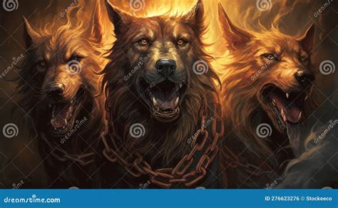 Ilustra O Cerberus Parecida Thor Ilustra O Stock Ilustra O De