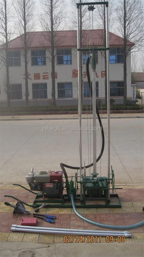 Portable Hydraulic Water Well Rotary Drilling Rig Borehole Water Well