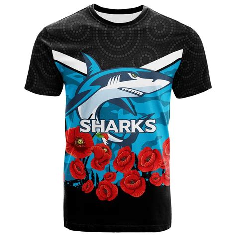 Aio Pride Custom Text Number Cronulla Sutherland Sharks Anzac Day In