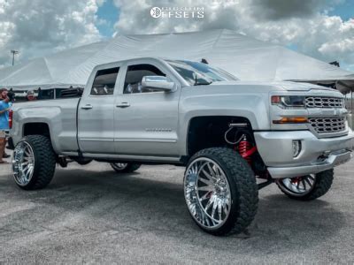 2017 Chevrolet Silverado 1500 With 26x14 76 Hardcore Offroad Hc23 And