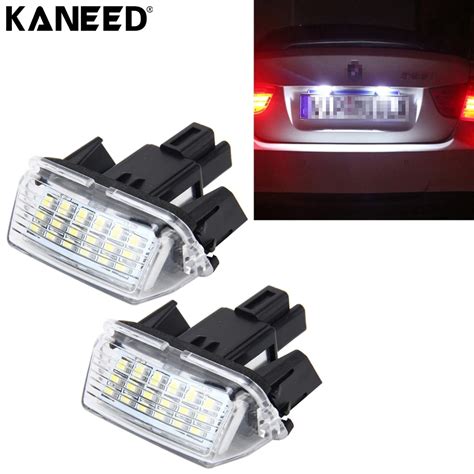 For Toyota Corolla License Plate Light W Lm Pcs Smd Led