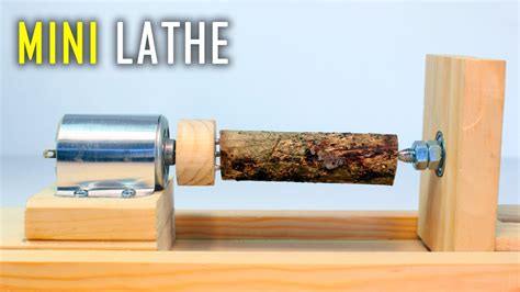 How To Make A Mini Lathe Machine Youtube