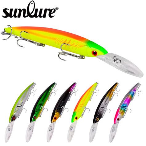 Sunlure Cebos Flotantes Para Pesca Cebos De Pececillo De Cm G