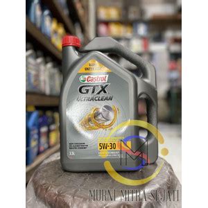 Jual Castrol Gtx Ultraclean Oli Sae 5w 30 5 W 5w30 Ultra Clean Galon 3