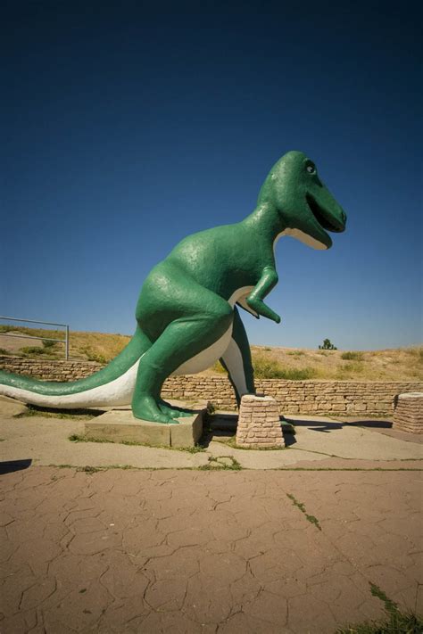 Rapid City Dinosaur Park In South Dakota