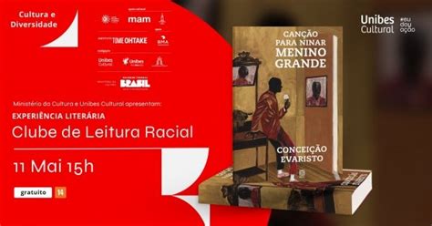 Clube de Leitura Racial o livro Canção de ninar para menino grande