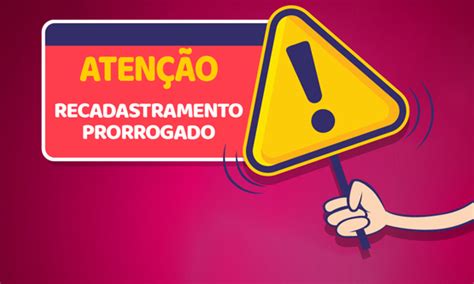 Prazo para recadastramento é prorrogado SINPRO DF