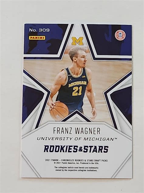 Panini Chronicles Draft Picks Rookies Stars Franz