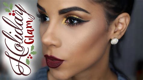 Grwm Holiday Gold Glam Makeup Youtube