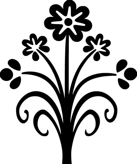 Flowers - High Quality Vector Logo - Vector illustration ideal for T ...