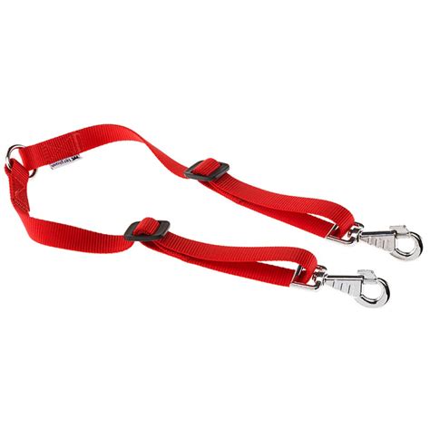 Correa De Nylon Ferplas Twin Para Dos Perros Guaw