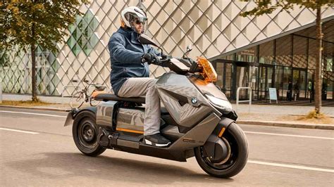 BMW CE 04 Electric Scooter Debuts In Production Form With 130 Kilometre