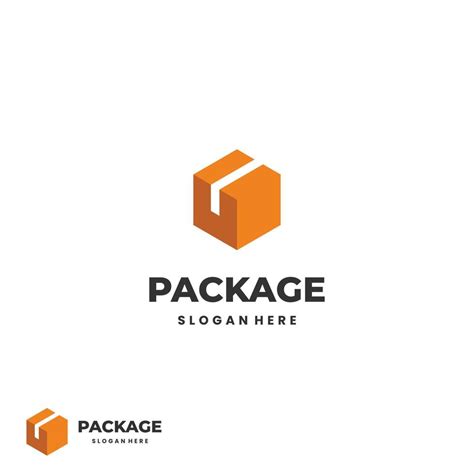 Package Logo Design Simple Modern Flat 20456570 Vector Art At Vecteezy