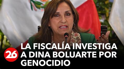 Perú La Fiscalía investiga a Dina Boluarte por genocidio tras los