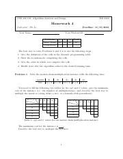 Hw Pdf Cse Algorithm Analysis And Design Fall Homework