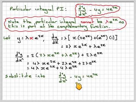 Solving A 2nd Order Differential Equation With Boundary Conditions