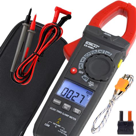 Dc Zangenamperemeter Stromzange Ac Max Min Ncv A Zangenmultimeter