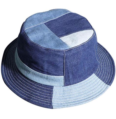 Denim Patch Bucket Hat Artofit