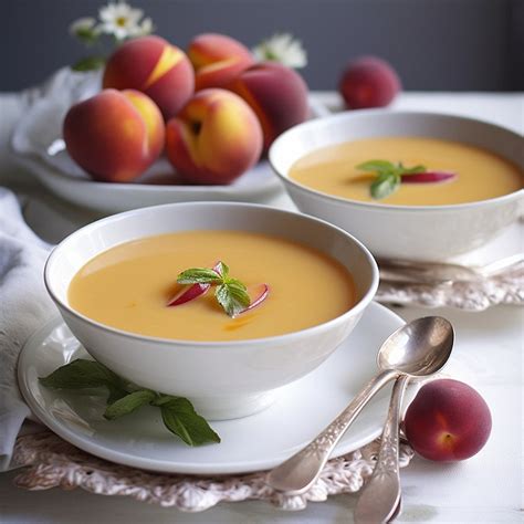 Recette Soupe de nectarines aux épices