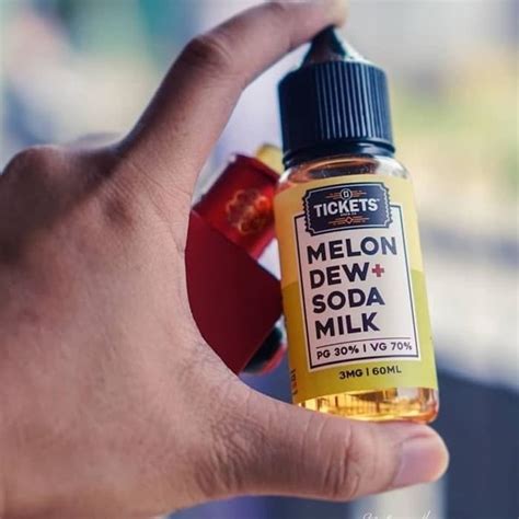 Jual EJM Ticket Melon Soda Milk 60ml Usa Liquid Vape Vapor Di Lapak