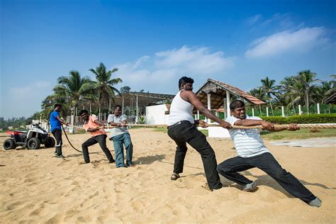 Tug Of War Shelter Beach Resortshelter Beach Resort