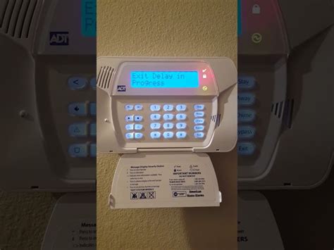 How To Turn Off Your Adt Alarm System Security Wick