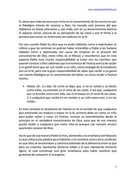 1 Corintios 3 1ª Parte El fundamento de nuestra fe pdf