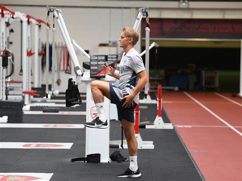 Arsenal Pre Season Training Session St Albans England J Flickr