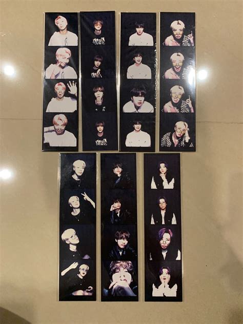 BTS BUTTER FILM STRIP Hobbies Toys Collectibles Memorabilia K