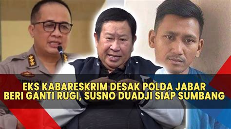 Kalau Negara Sulit Membayar Susno Duadji Siap Sumbangan Untuk Polda