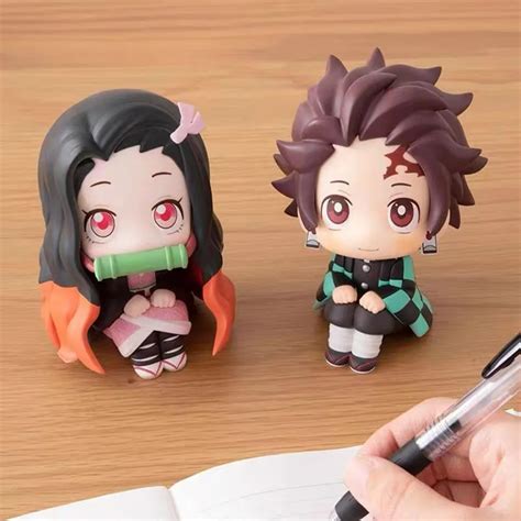 Anime Eytan Slayer Koleksiyon Bebek Oyuncak Cm Nezuko Tanjirou Kawaii