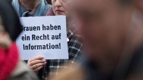 Informationen Zu Abtreibungen Kabinett F R Reform Von Paragraf A