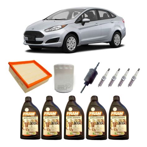 Kit Afinación Ford Fiesta 1 6l Aceite 5w30 Envío gratis