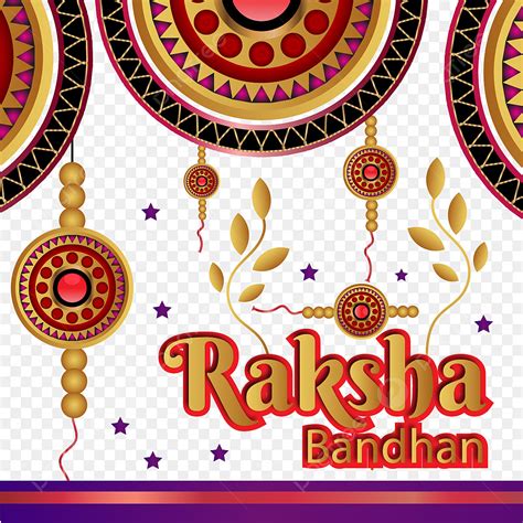 Raksha Bandhan Vector Hd Png Images Decorative Raksha Bandhan Design Festival Rakhi Vector