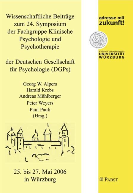 Wissenschaftliche Beiträge zum 24 Symposium der Fachgruppe Klinische