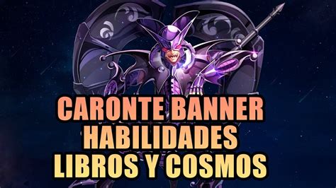 BANNER CARONTE HABILIDADES LIBROS Y COSMOS UNIDAD QUE PASO SIN PENA