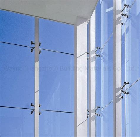 Building Material Exterior Commercial Building Glass Fixed Facade Full