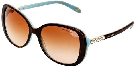 Tiffany And Co Cobblestone Tf4121b 81343b Sunglasses Havanablue W Brown Gradient